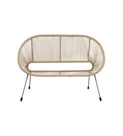 Ławka ACAPULCO 121 cm mono greige