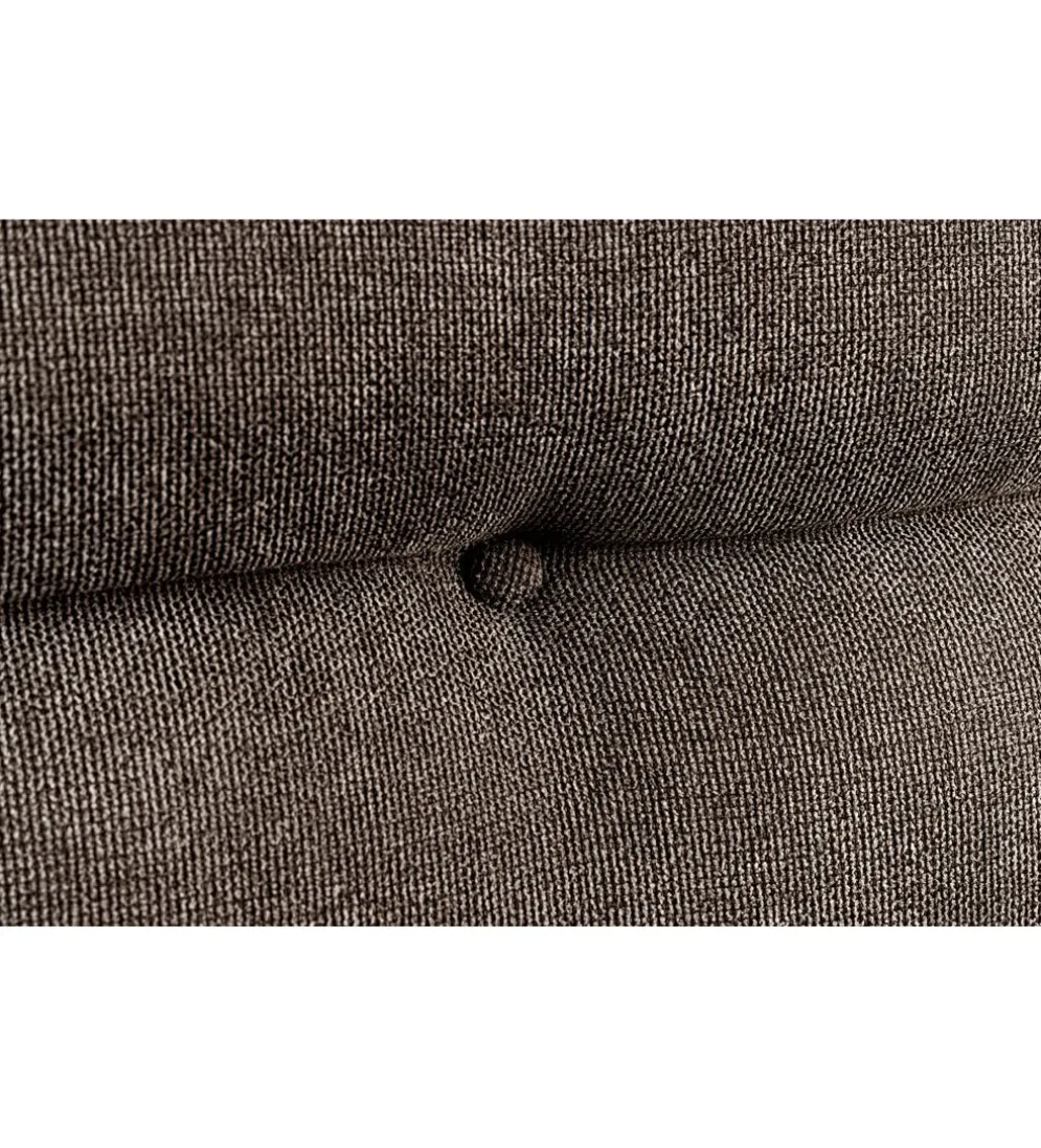 Ławka BIG GEORGE 160 cm welwet taupe brązowy