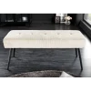 Ławka BOUTIQUE 100 cm beżowy sztruks