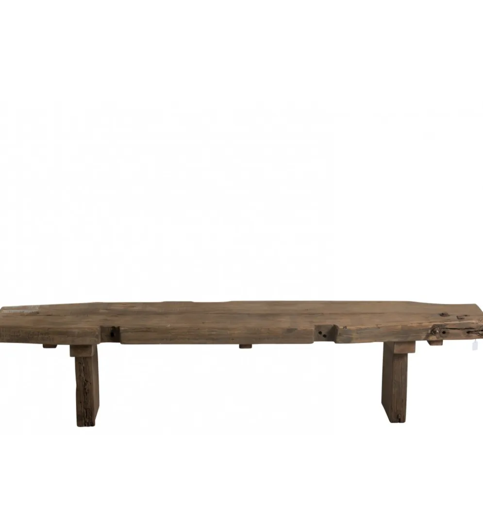 Ławka DEBER 190 cm drewno brązowe