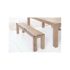 Ławka FINICE Makassar 160 cm drewno Sheesham