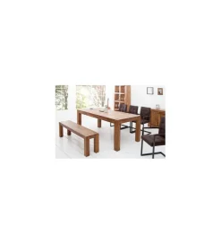 Ławka FINICE Makassar 140 Cm drewno Sheesham