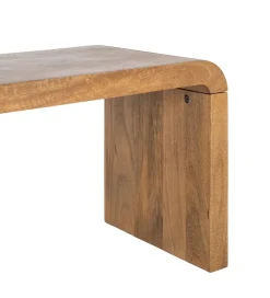 Ławka GALT 147 cm drewno mango naturalna