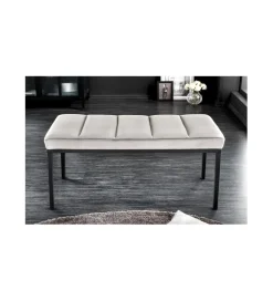 Ławka OLIWIA II 80 cm jasnoszara
