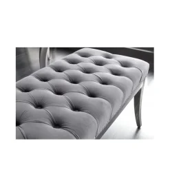 Ławka OXANA Modern Barock 164 cm Szara