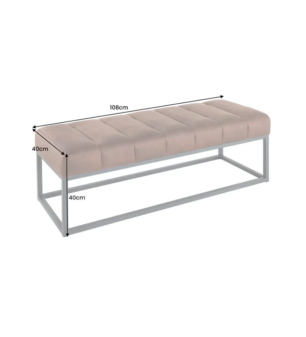 Ławka PETIT BEAUTÉ 110 cm antyczny brąz