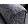 Ławka SCARLETT 90 cm tkanina bouclé antracyt