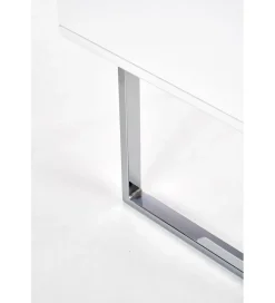 Biurko B30 120 cm biały chrom