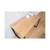 Biurko Black Desk 120 cm w kolorze dębowym outlet