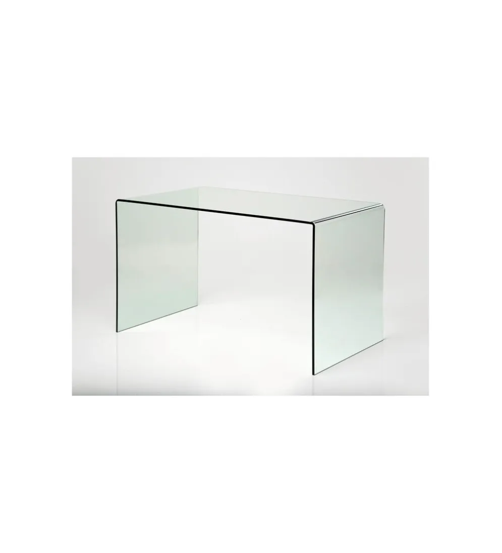 Biurko Clear Club 125 cm szklane