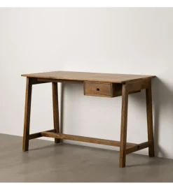 Biurko ESPATENA 120 cm drewno mango