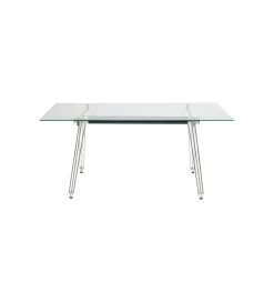 Biurko Officia 160 cm szklane