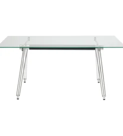 Biurko OFFICIA 160 x 80 cm szklane