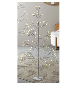 Choinka LED ARBOLKA 120 cm srebrna