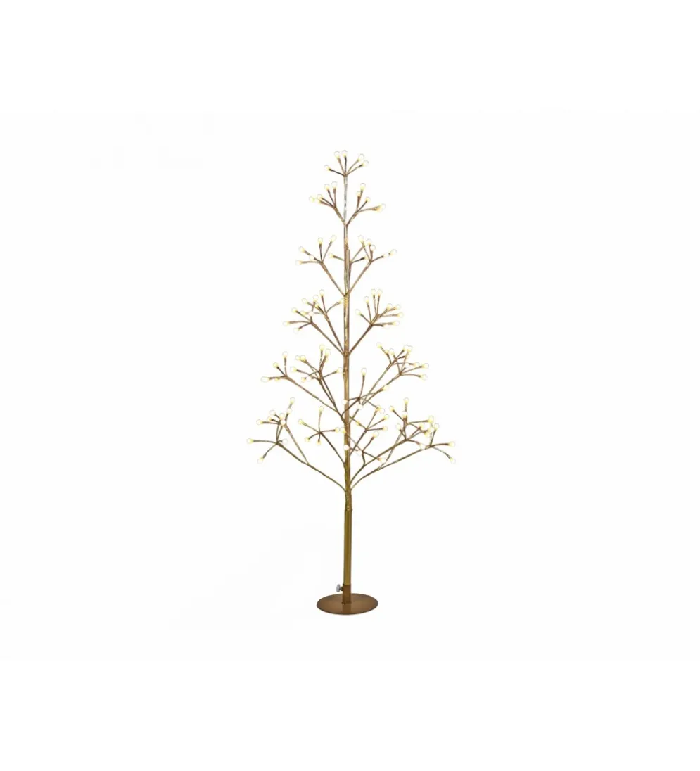 Choinka LED ARBOLKA 120 cm złota