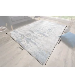 Dywan Abstract 240 cm x 160 cm niebieski