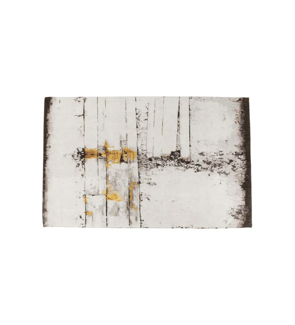 Dywan Abstract 240 cm x 170 cm szaro -żółty
