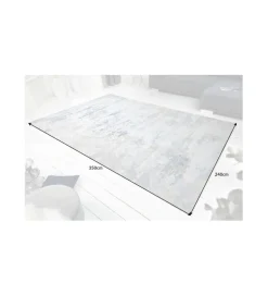 Dywan Cabernet Sauvignon 350 cm x 240 cm szaro-niebieski