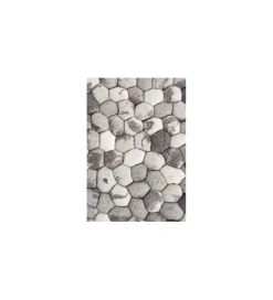 Dywan Organic 200 cm x 120 cm szary filcowy