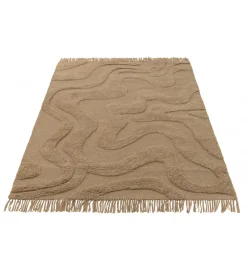 Dywan Tufted 160 cm x 230 cm beżowy