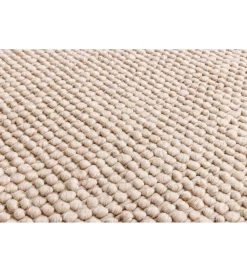 Dywan WOOL 150cm okrągły beżowy
