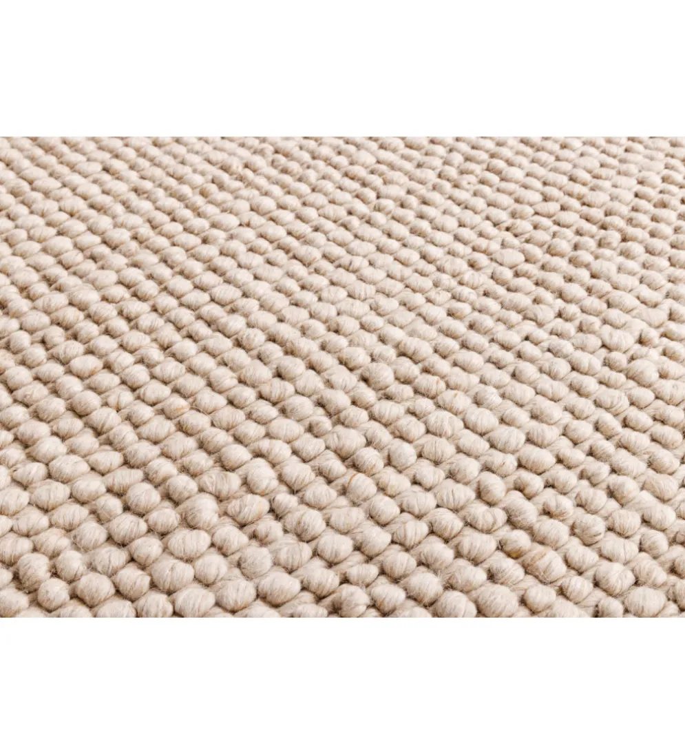 Dywan WOOL 150cm okrągły beżowy