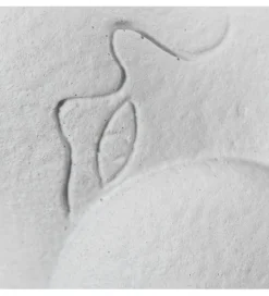 Figurka ABSTRACT 20 cm ceramika biała