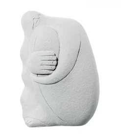 Figurka ABSTRACT 20 cm ceramika biała