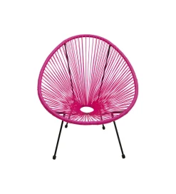 Fotel ACAPULCO 85 cm różowy