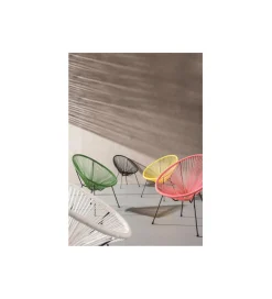 Fotel ACAPULCO MONO 85 cm czarny