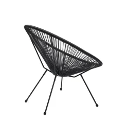 Fotel ACAPULCO MONO 85 cm czarny