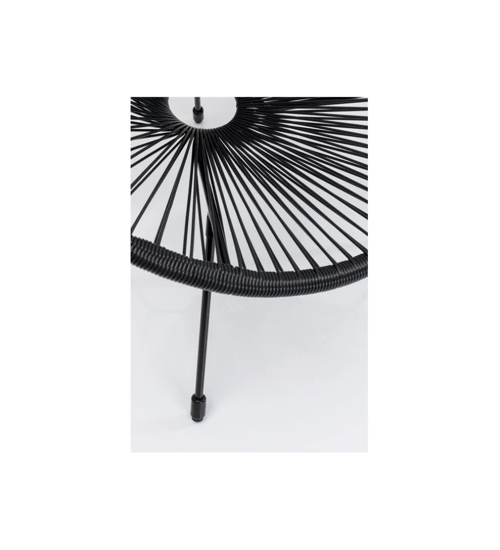 Fotel ACAPULCO MONO 85 cm czarny