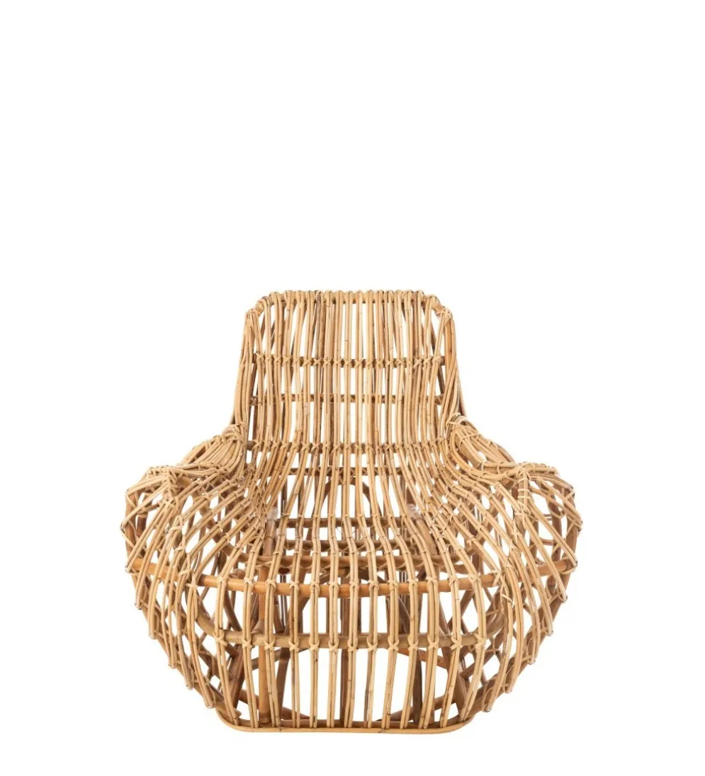 Fotel Ana Rattan Naturalny