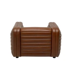 Fotel AURELIO 116 cm brązowy