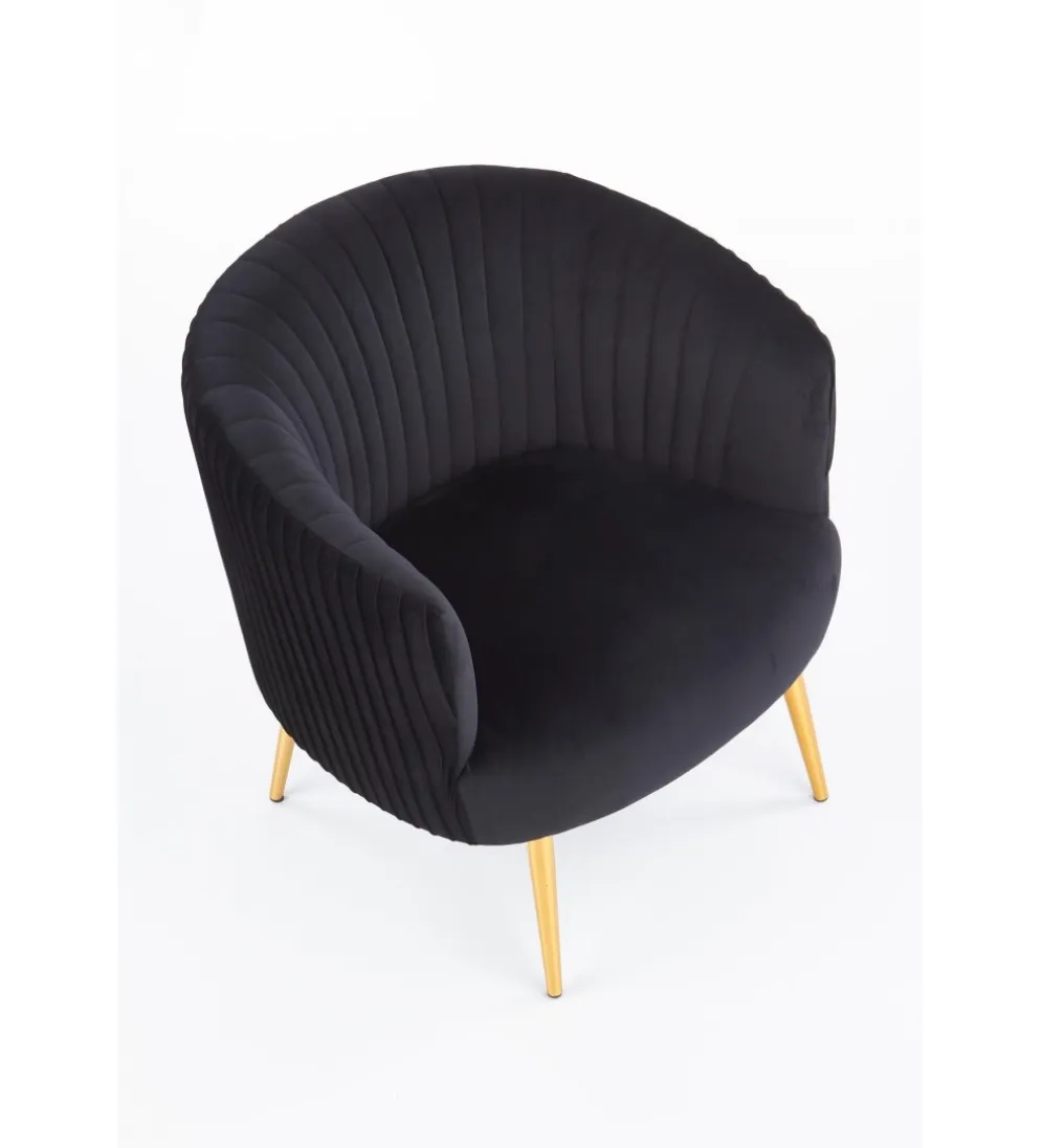 Fotel CROWN czarny