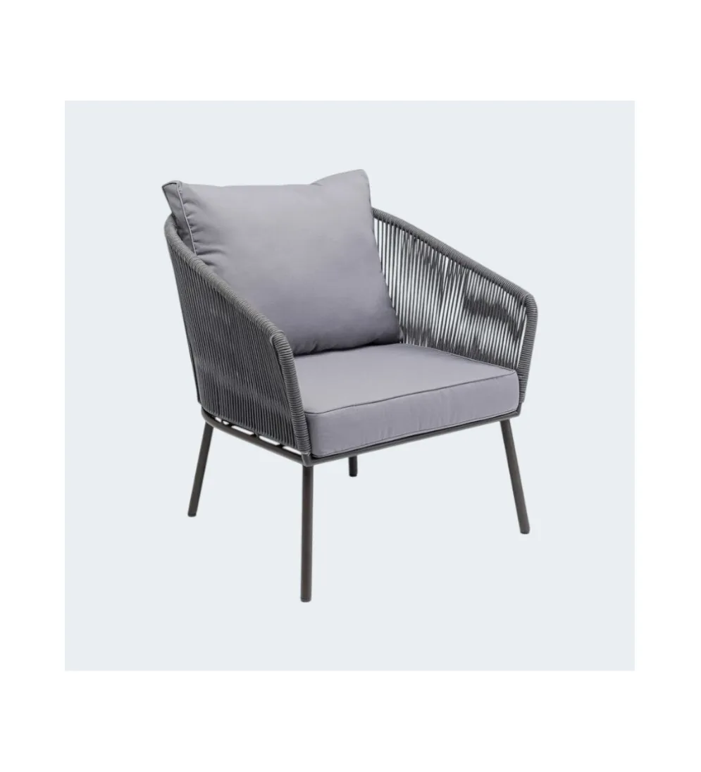 Fotel ELBA 84 cm szary