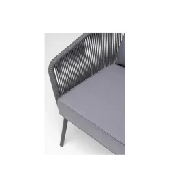 Fotel ELBA 84 cm szary
