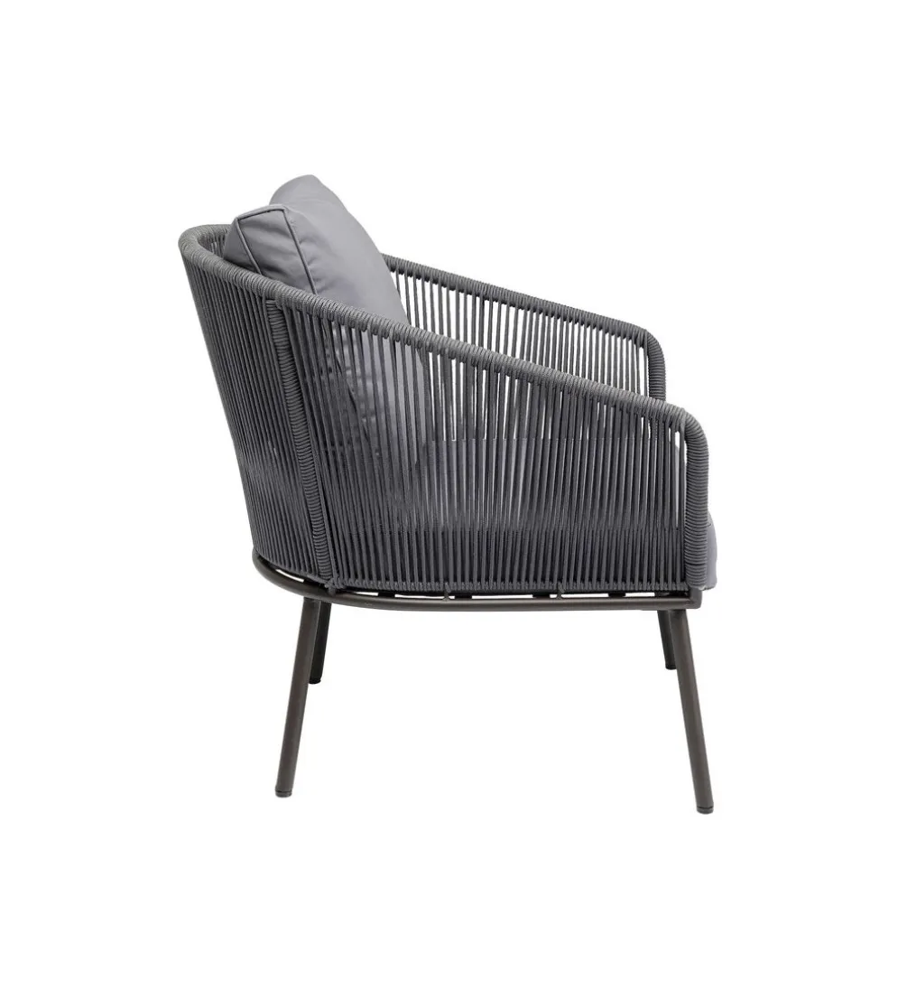 Fotel ELBA 84 cm szary