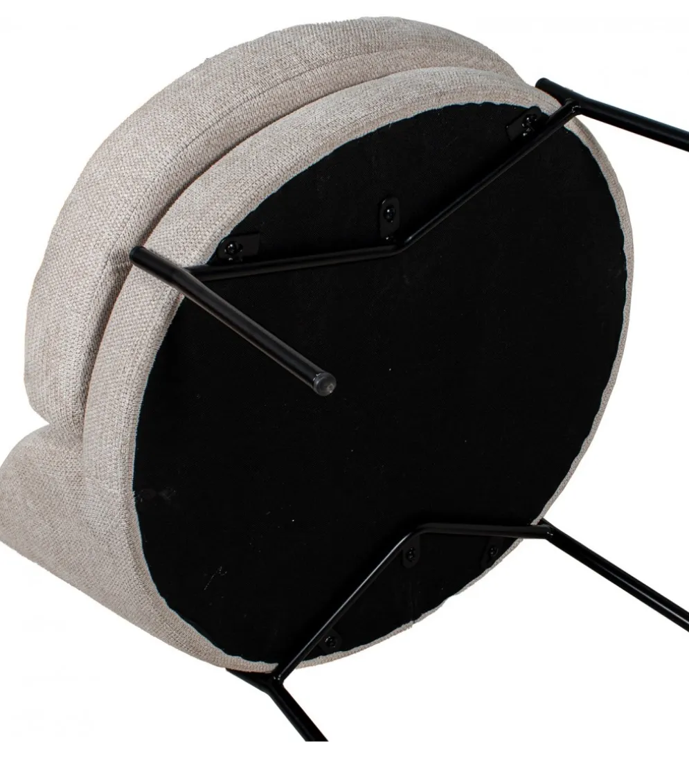 Fotel FATERNO 78 cm beżowego