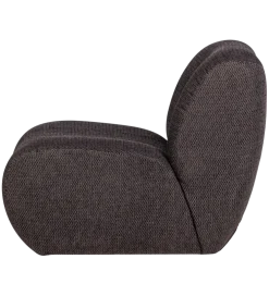 Fotel NOMU chenille antracytowy
