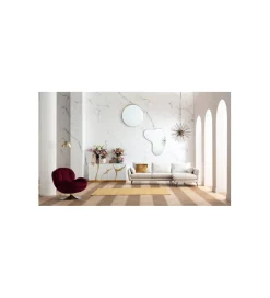 Fotel obrotowy COSY 86 cm wiśniowy