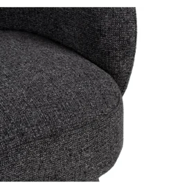 Fotel obrotowy GIRATORIO 77 cm czarny