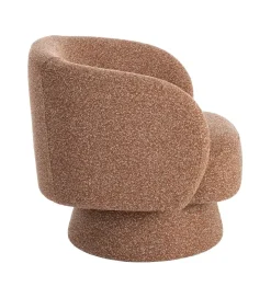 Fotel obrotowy GIRATORIO 77 cm łososiowy