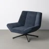Fotel obrotowy REVOLTO 89 cm niebieski