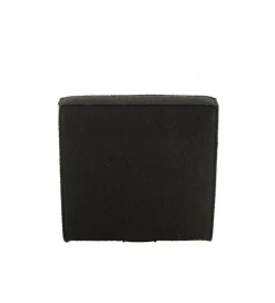 Fotel obrotowy Swivel Bouclé  83 cm czarny