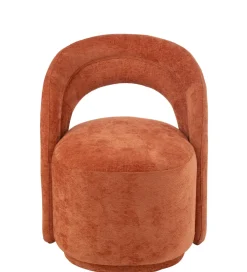 Fotel OSAMIN 80 cm pomarańczowy