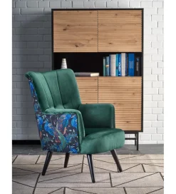 Fotel PAGONI zielony