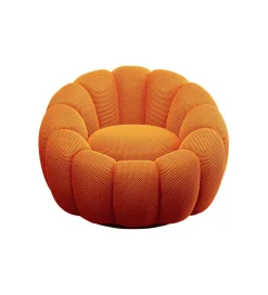 Fotel PEPPO BLOOM 94 cm pomarańczowy