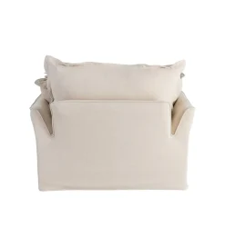 Fotel PLAZESO 115 cm beżowy
