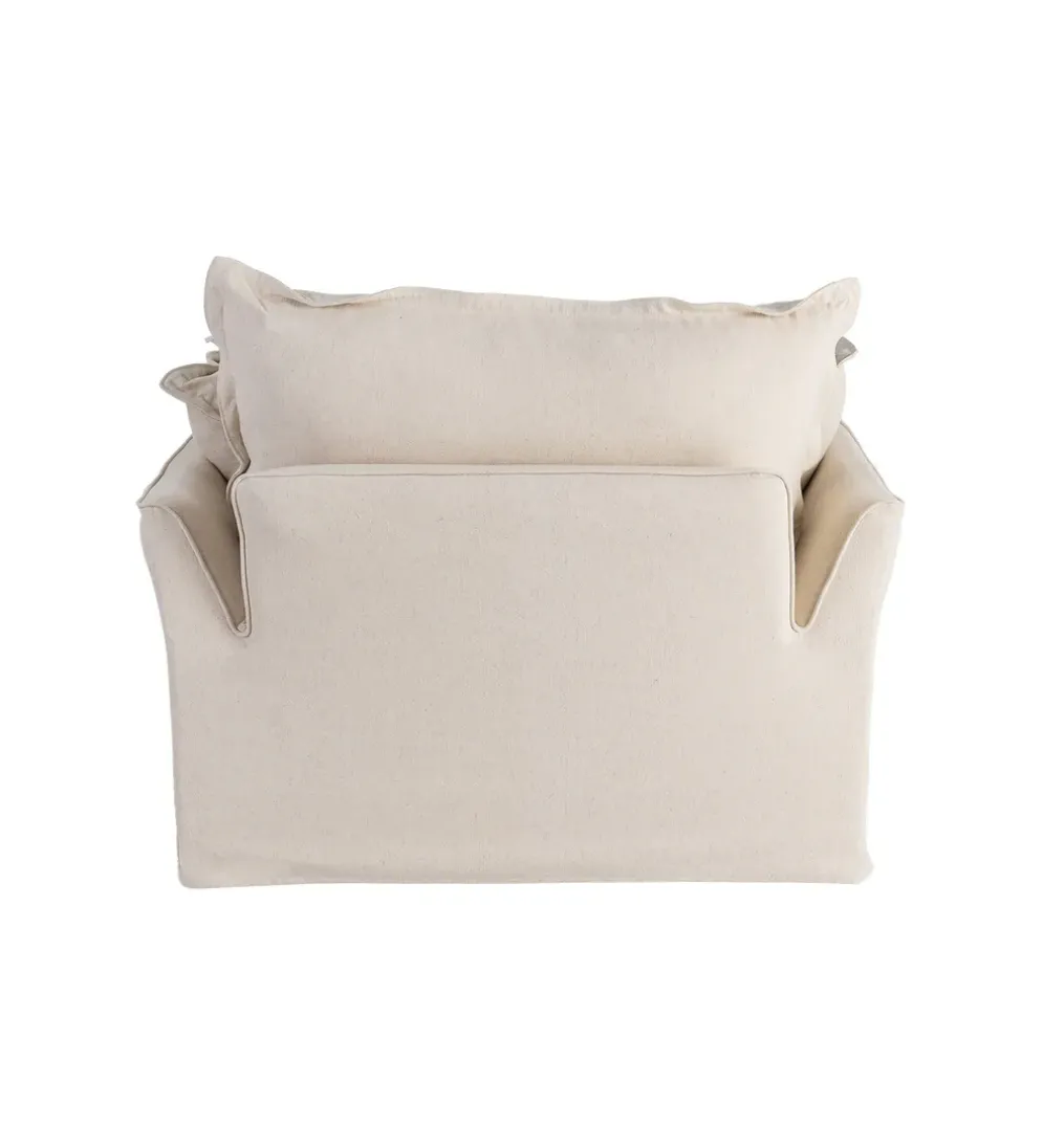 Fotel PLAZESO 115 cm beżowy